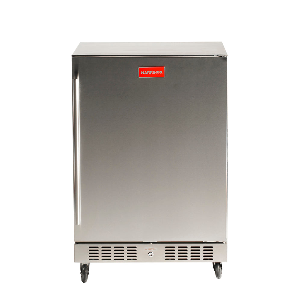 24in refrigerator stainless steel