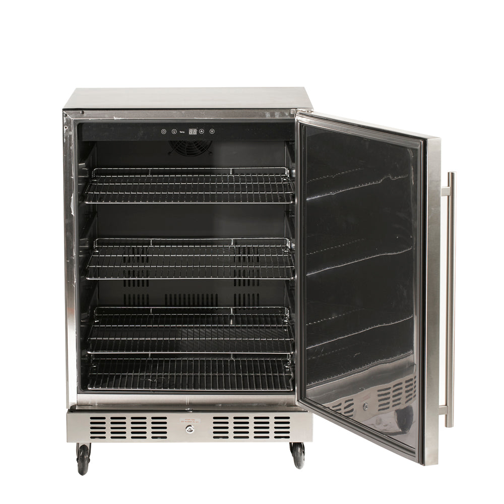 24in refrigerator stainless steel